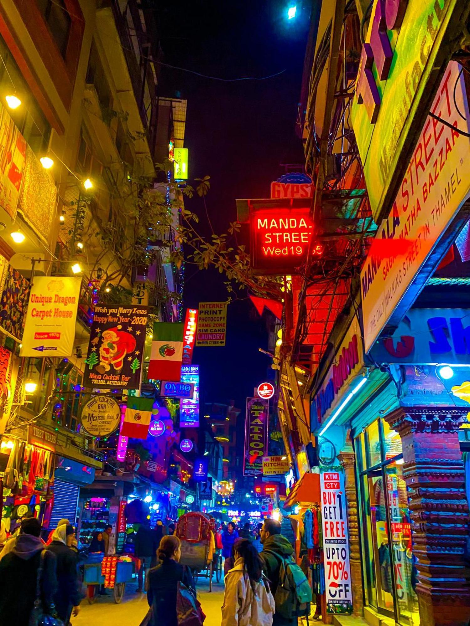9Ine Thamel Hotel Kathmandu Exterior foto